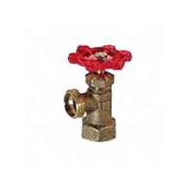 B & K ProLine 102-103 Boiler Drain Valve, 1/2 in FPT x Hose, Brass