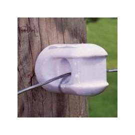 Zareba Fi-Shock MP-1933 Small Screw-In Insulator, 3-1/2 in L, Porcelain