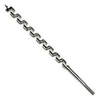 IRWIN 3043008 Auger Bit Auger Bit, Twist Flute, 12 in L Flute, Quick-Change Impact Shank, 7/16 in Dia Shank