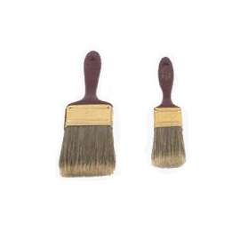Linzer A1525 Brush Stain Set, 2-Brush, Polyester Trim