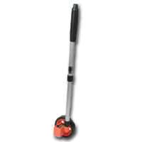 Cresent Lufkin PSMW18N Compact Measuring Wheel, 999 ft 11 in, 4 in Wheel, Orange