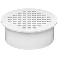 Oatey 43569 Floor Drain, PVC, For SCH 40 DWV PVC Pipes