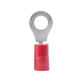 GB 20-102 Ring Terminal, 600 V, 22 to 18 AWG, Vinyl Insulation, Red