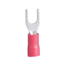 GB 20-112 Spade Terminal, 600 V, 22 to 18 AWG, Vinyl Insulation, Red