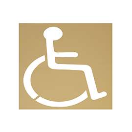 HY-KO PLS-10 Parking Lot Stencil, 1-Piece