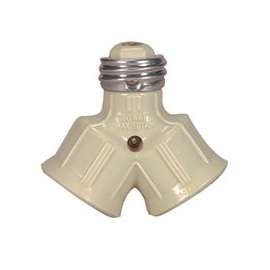 Eaton Wiring Devices 700V-BOX Polarized Lamp Holder Adapter, 200 VAC, 660 W