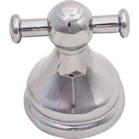 Boston Harbor Double Robe Hook, Concealed Screw Mount, Durable Zinc, Chrome Plated