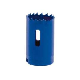 IRWIN 373100BX Hole Saw, 1/4 in Arbor, HSS Cutting Edge, Blue