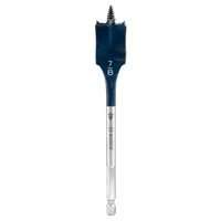 Bosch Daredevil DLSB1011 Spade Drill Bit, 3 in L Flute, Hex Shank, 1/4 in Dia Shank