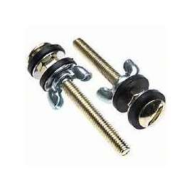 Plumb Pak PP23518 Bolt Set, Steel, Brass
