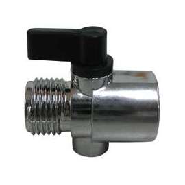 Worldwide Sourcing Shower Adapter Control, 1/2 In Ips, Abs, Chrome