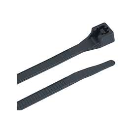GB 46-104UVB Miniature Cable Tie, Nylon, Black