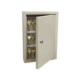 Kidde 001801 Key Cabinet, Steel, Clay