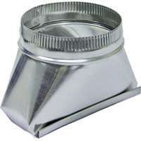 LAMBRO 122 Round Range Hood Transition, Aluminum