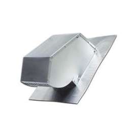LAMBRO 109R Roof Cap, 4 in Open, Aluminum