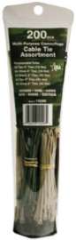 200PK BLK Cable Tie