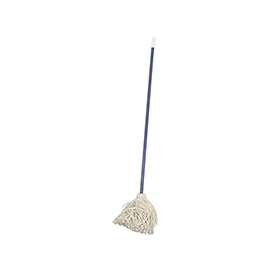 BIRDWELL 9624-6 Deck Mop with Swivel Cap, Cotton Mop Head