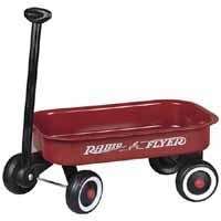 RADIO FLYER W5 Toy Wagon, Steel, Red