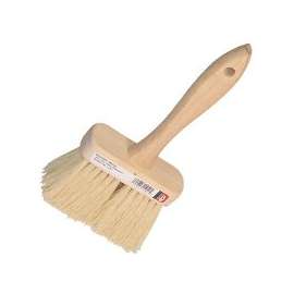 DQB E-Z Fit Series 11940 Masonry Brush, 4-3/4 in L Brush, Tampico Bristle, White Bristle