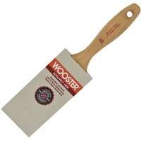 WOOSTER 4176-3 Paint Brush, 3-3/16 in L Bristle, Varnish Handle, Stainless Steel Ferrule
