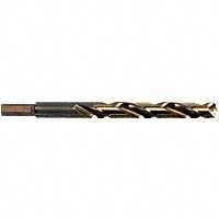 IRWIN 73626 Jobber Drill Bit, Spiral Flute, 3-7/8 in L Flute, Reduced Shank, 13/32 in Dia x 1-3/8 in L Shank
