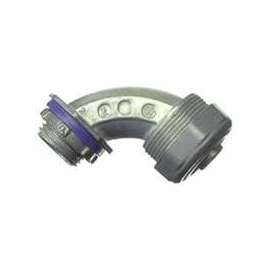 Halex 91697 Conduit Elbow, 90 deg, 3/4 in, Zinc