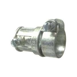 Halex 91531 EMT-to-Flex Combination Coupling, 1/2 x 1/2 in, Zinc