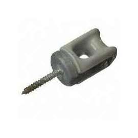 Halex 60222 Wire Holder, Porcelain/Steel