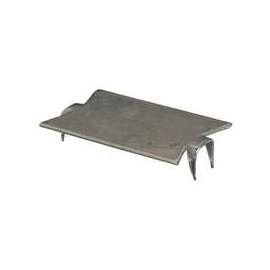 Halex 62899 Nail Plate, 1-1/2 in L, Steel, 2-1/2 in W