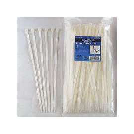 ProSource Cable Tie, Nylon, Clear, 11 In L