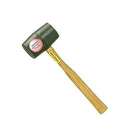 Estwing DH-18 Deadhead Mallet, 18 oz, Rubber Head, 15 in OAL