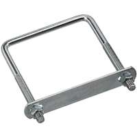 National Hardware N222-398 U-Bolt, 3/8-16 Thread, Steel, Zinc