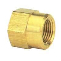 Gilmour 807074-1001 Hose Adapter, 3/4 in FNPT x 3/4 in FNH, Brass
