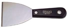 Nylon Handle Wall Scrapers, 3 in Wide, Stiff Blade