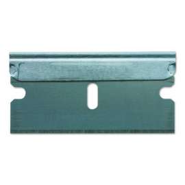 Single Edge Razor Blades, 1 1/2 in, High Carbon Steel