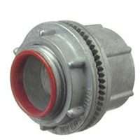 Halex 16320 Watertight Conduit Hub, 2 in, Hub, Zinc