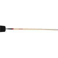 RAZOR-BACK 78202 Sidewalk Scraper, Steel Blade, Wood Handle, White