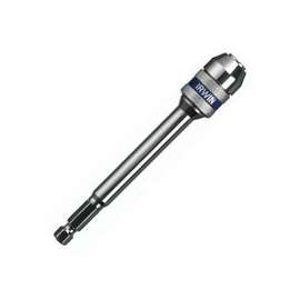 IRWIN 4935655 Bit Holder, 7/16 in Drive, 1/4 in Shank, Hex Shank, Carbon Steel