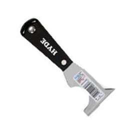 HYDE 02970 Multi-Tool, 2-1/2 in W Blade, HCS Blade, Black Handle