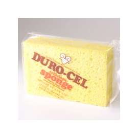 Duro-Cel R70 Sponge, 6 in L, 1-1/2 in Thick, Cellulose, Yellow