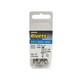 SUREBONDER FPC42S Short Blind Rivet, 1/8 in L, Steel