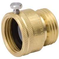 B & K ProLine 108-904 Back Flow Preventer Vacuum Breaker, 3/4 in Female x Male, Brass