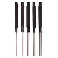 Extra-Long Drive Pin Punches, 8 in, 1/8 in tip, Steel