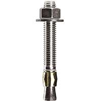 COBRA ANCHORS 491R Wedge Anchor, 449 lb Weight Capacity, Steel, Plated