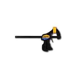 IRWIN QUICK-GRIP 1964744/5412 One-Handed Mini Bar Clamp, 150 lb Weight Capacity, 12 in Max Opening