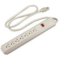 Eaton Wiring Devices 1176V Surge Protection Power Strip, 15 A, 7-Outlet, 70 J, Ivory
