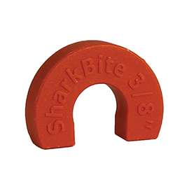 SharkBite U708A Disconnect Clip, 3/8 in, Plastic, 24 Bag