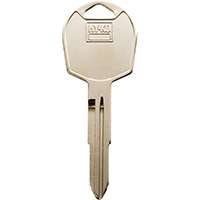Hy-Ko 11010KK6 Key Blank, Brass, Nickel Plated