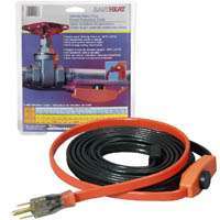 EasyHeat AHB-019A Pipe Heating Cable, 120 V, 63 W, 9 ft L, 1 in Dia