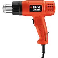 Black+Decker HG1300 Dual Temperature Heat Gun, 120 V, 12 cfm, 6 ft L Cord